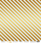       30x30 Golden Stripes Blue  Scrapmir Every Day Gold 10