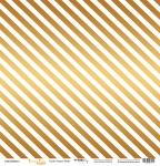       30x30 Golden Stripes White  Scrapmir Every Day Gold 10