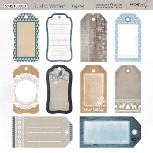    2020 Tag-Pad Rustic Winter  Scrapmir 10