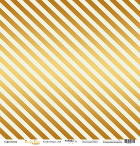       30x30 Golden Stripes Mint  Scrapmir Every Day Gold 10