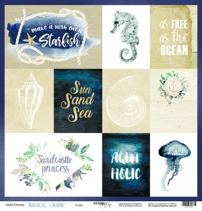    30x30  Scrapmir Cards   Nautical Graphic 10