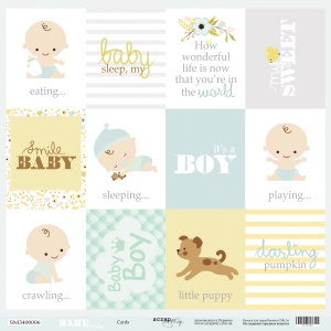    30x30  Scrapmir Cards (ENG)   Smile Baby 10