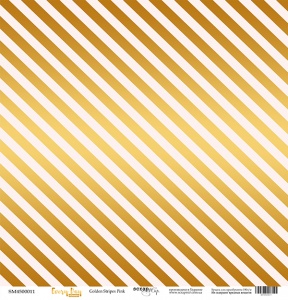       30x30 Golden Stripes Pink  Scrapmir Every Day Gold 10